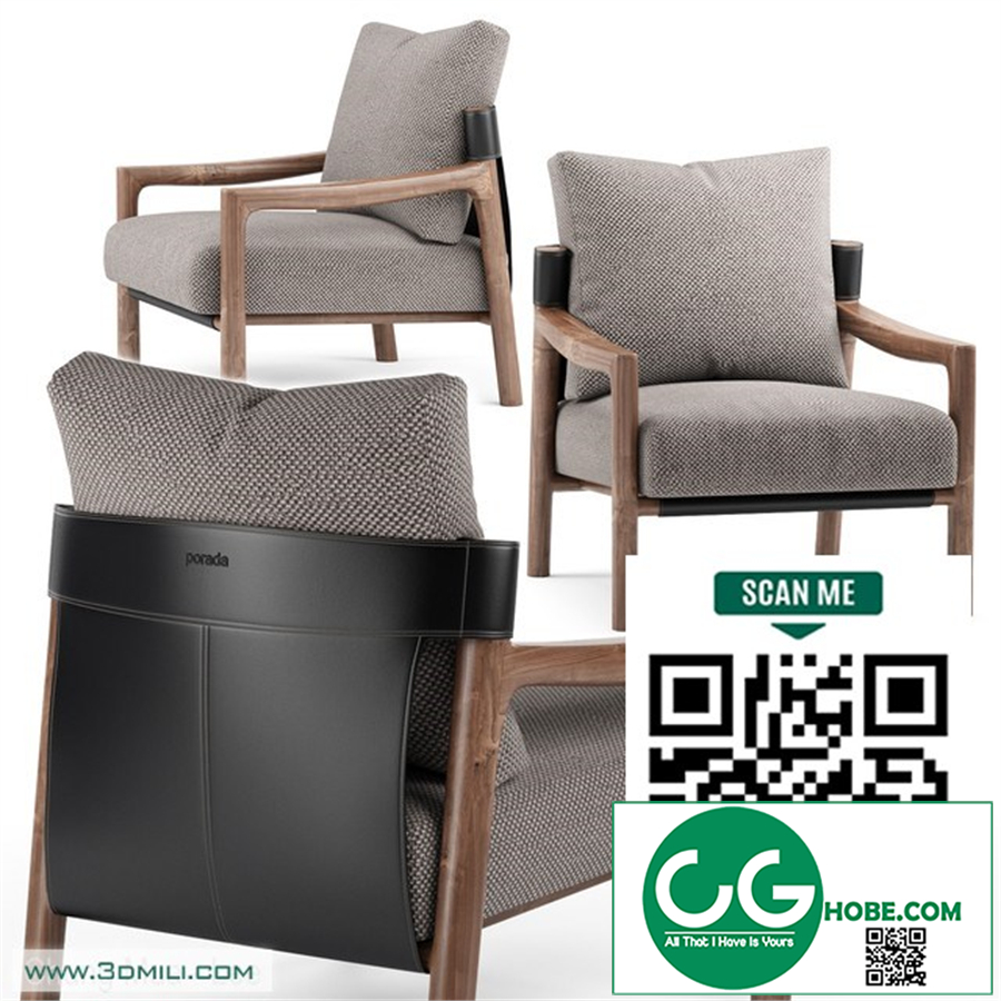 Vera armchair - Porada